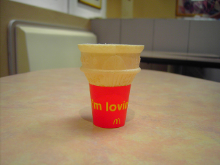 Illustration for article titled McDonald's Cone: The Snacktaku Review